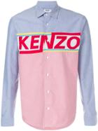Kenzo Embroidered Lettering Shirt