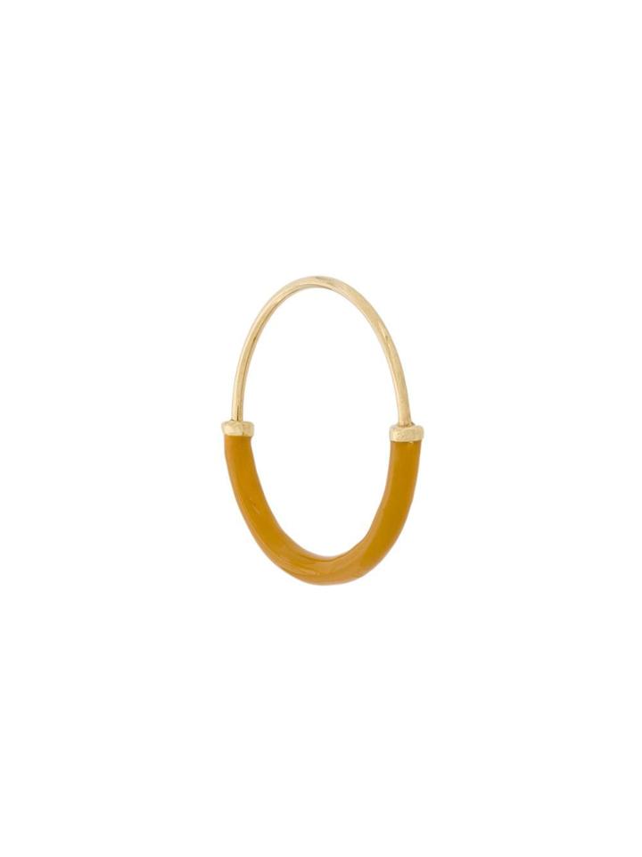 Maria Black Delicate 18 Color Pop Hoop Earring - Yellow