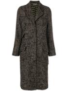 Cotélac Fitted Tailored Coat - Brown