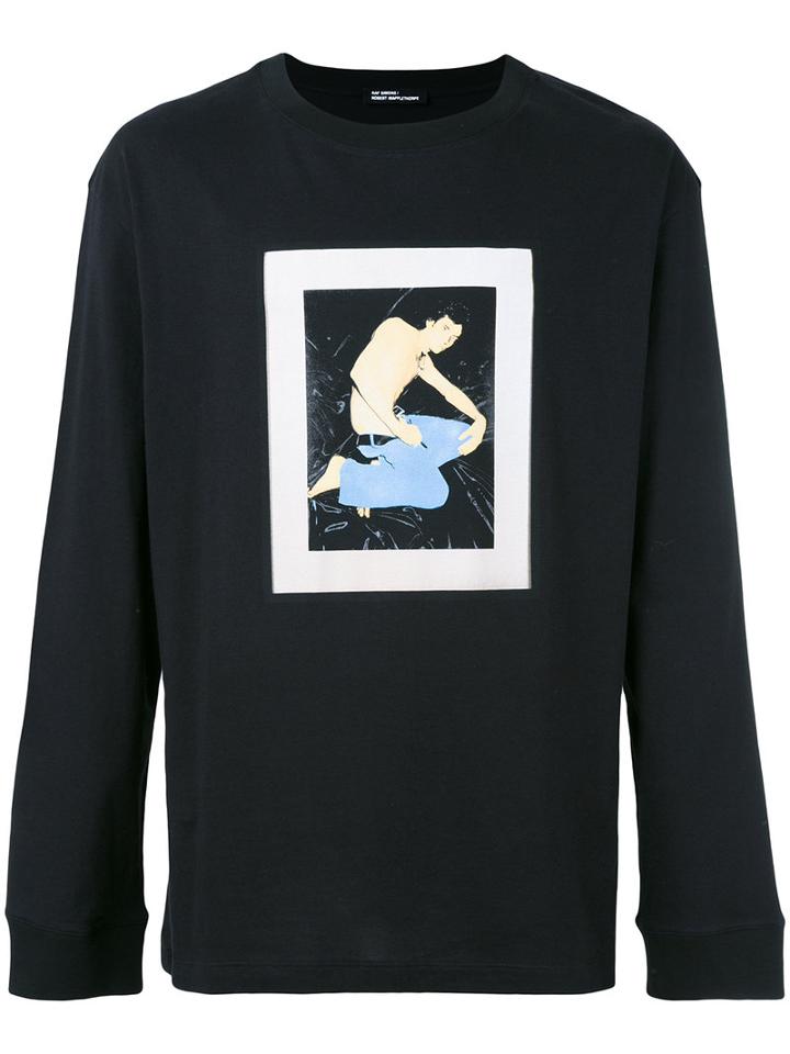 Raf Simons - Printed Sweatshirt - Men - Cotton - M, Black, Cotton