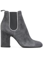 Laurence Dacade Chunky Heel Ankle Boots - Grey