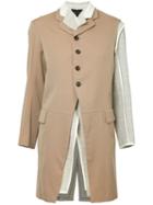 Comme Des Garçons Pre-owned Dissected Layered Jacket - Brown