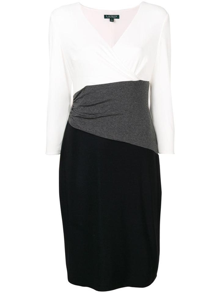Lauren Ralph Lauren Colour Block Dress - Black