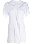Yohji Yamamoto Cape Asymmetric T-shirt - White