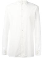 Masnada Plain Shirt, Men's, Size: 50, White, Cotton