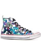 Converse Butterfly High Top Sneakers