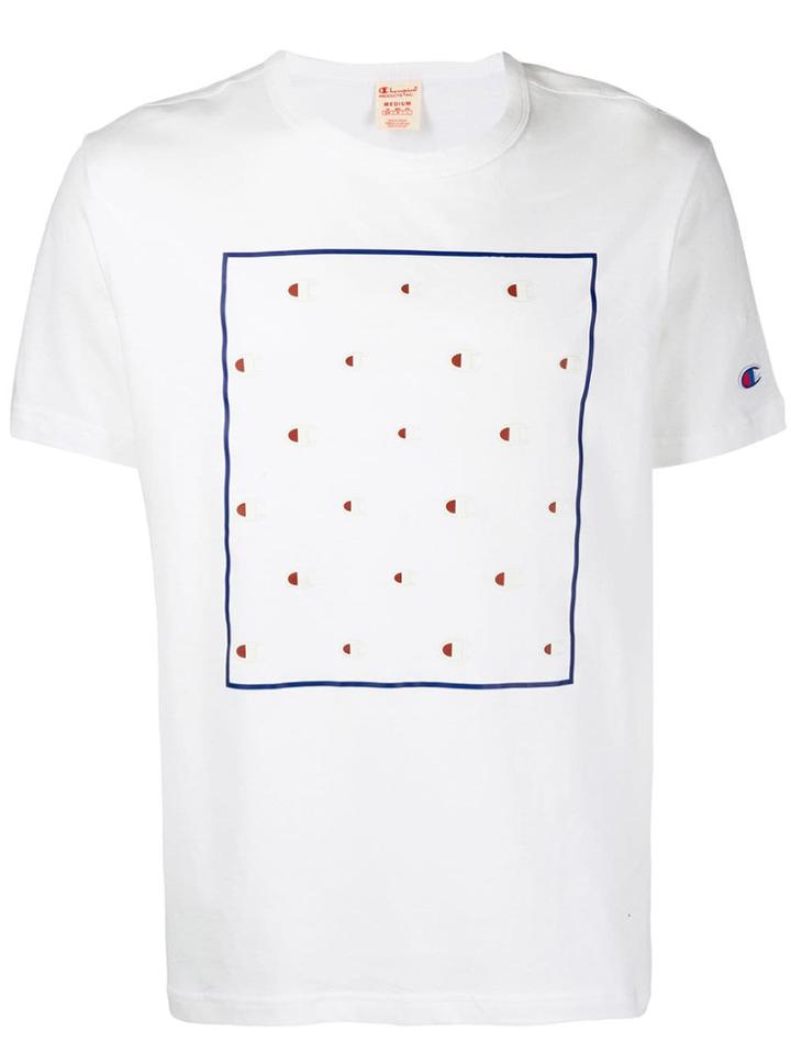 Champion Uv Colour Change C Logo T-shirt - White