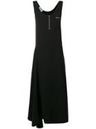 Prada Front Zip Dress - Black