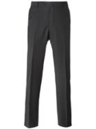 Ermenegildo Zegna Tailored Pants, Men's, Size: 50, Grey, Wool/viscose