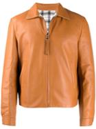 Loewe Reversible Leather Jacket - Brown