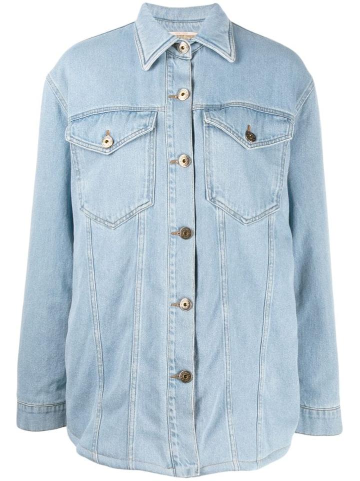 Nanushka Nusta Denim Jacket - Blue