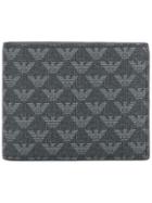 Emporio Armani Logo Print Cardholder - Black