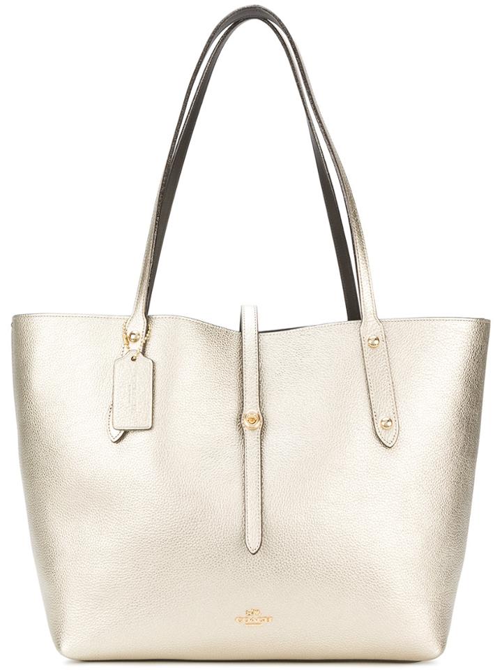 Coach Market Tote - Metallic