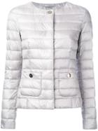 Herno - Padded Jacket - Women - Cotton/polyamide/acetate/goose Down - 40, Nude/neutrals, Cotton/polyamide/acetate/goose Down