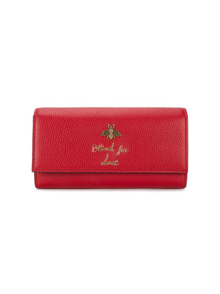 Gucci Blind For Love Wallet - White