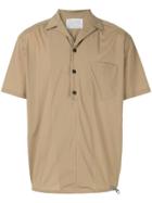 Kolor Short Sleeve Shirt - Neutrals