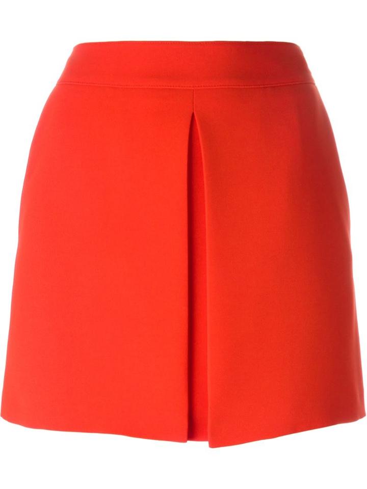 Mcq Alexander Mcqueen Pleated Mini Skirt