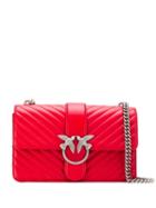 Pinko Love Mix Shoulder Bag - Red