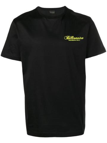Billionaire Members Only T-shirt - Black