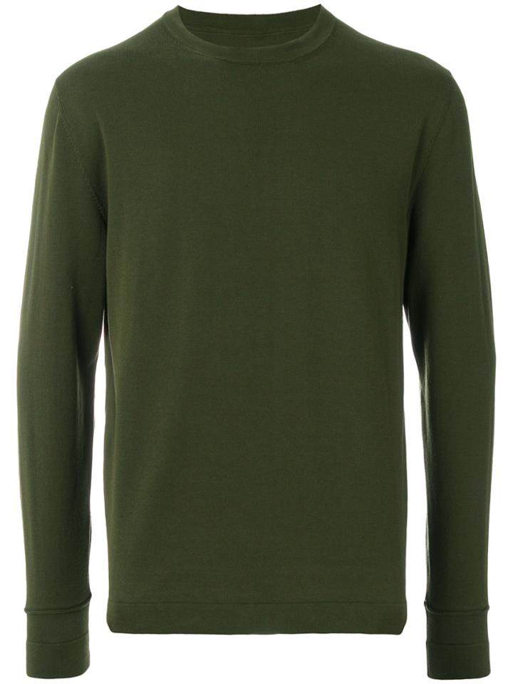 Mauro Grifoni Crew Neck Sweatshirt - Green