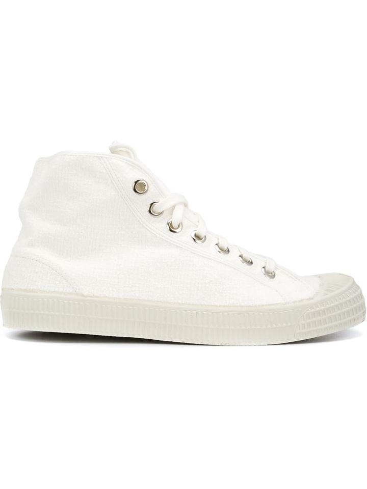 Ymc Hi-top Sneakers, Men's, Size: 44, White, Cotton/rubber