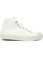 Ymc Hi-top Sneakers, Men's, Size: 44, White, Cotton/rubber