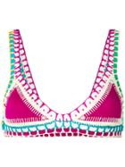 Kiini Coco Triangle Bikini - Pink & Purple