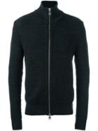 Ami Alexandre Mattiussi Rib Zipped Cardigan