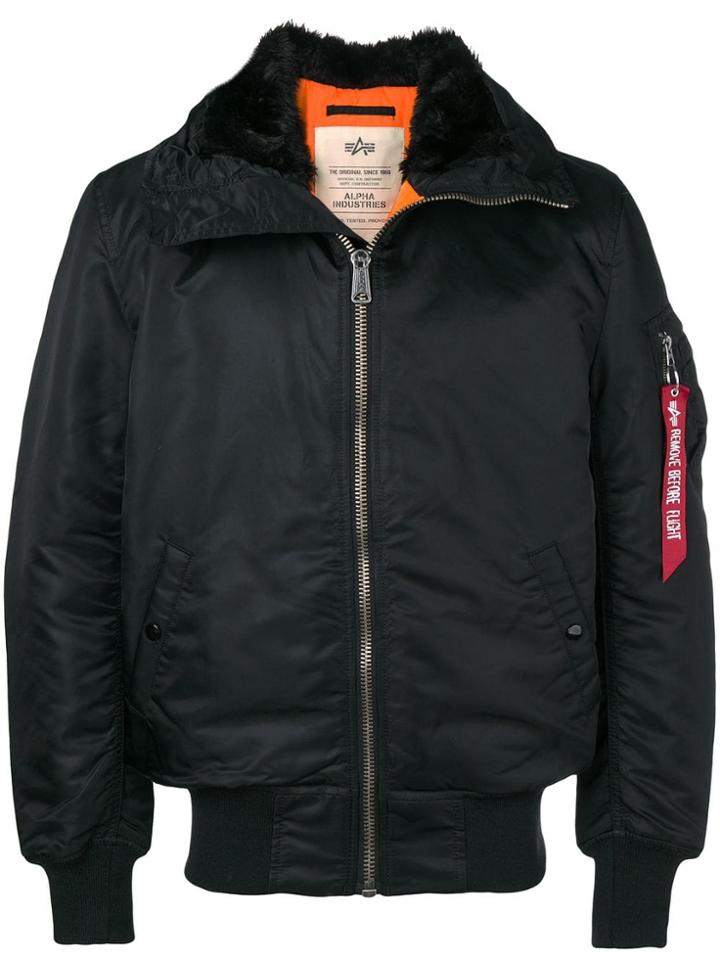 Alpha Industries Flight Jacket - Black