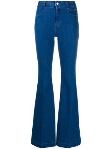 Stella Mccartney Kids Mid-rise Flared Jeans - Blue