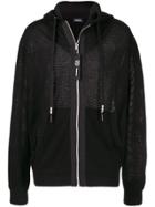 Diesel Knit Zip Up Hoodie - Black