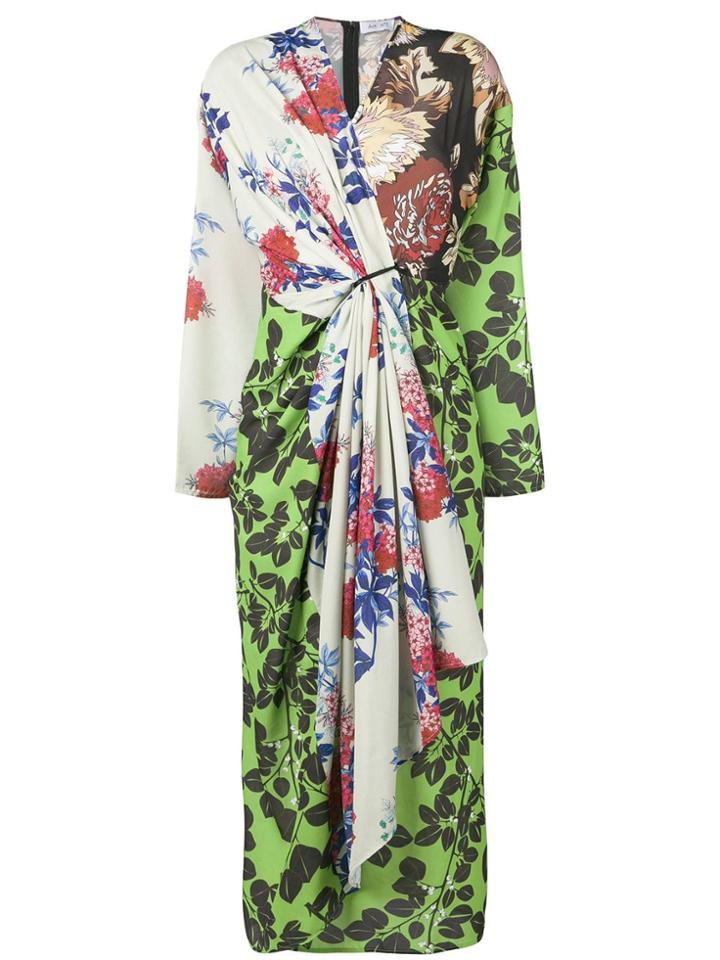 Act N&deg;1 Floral Wrap Dress - Green