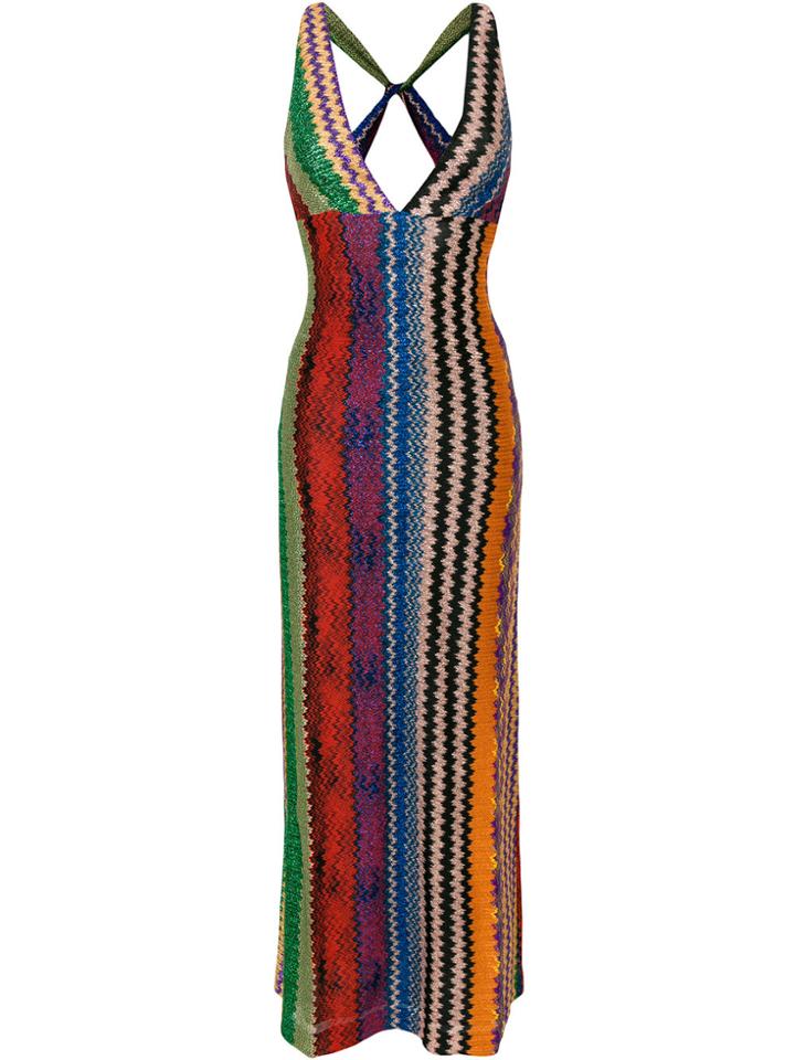 Missoni Zig-zag Stripe Maxi Dress - Multicolour