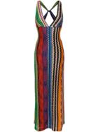 Missoni Zig-zag Stripe Maxi Dress - Multicolour