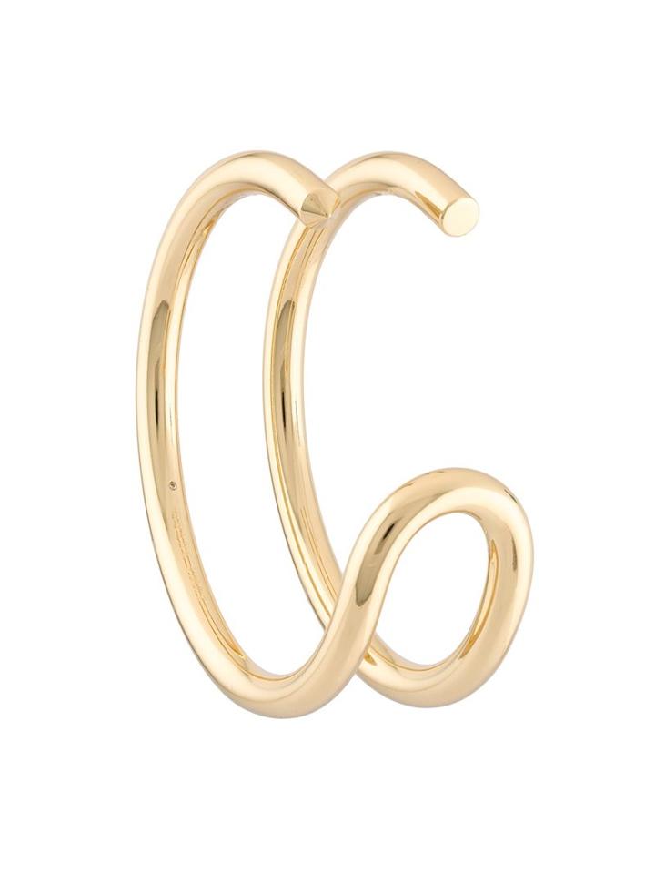 Eddie Borgo Cuff Bracelet, Women's, Metallic
