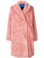 Stine Goya Faux-shearling Coat - Pink