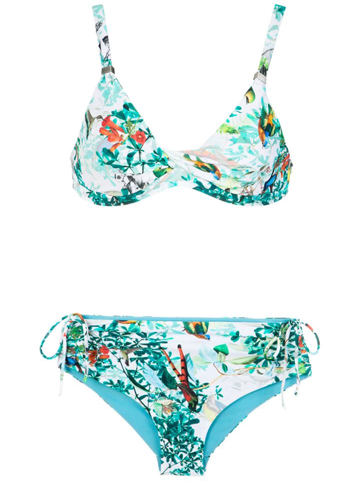 Lygia & Nanny Marcela Printed Bikini Set - Blue