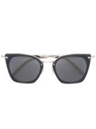 Oliver Peoples Square Sunglasses - Black