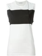 Tomas Maier Sleeveless T-shirt, Women's, Size: Xs, White, Cotton