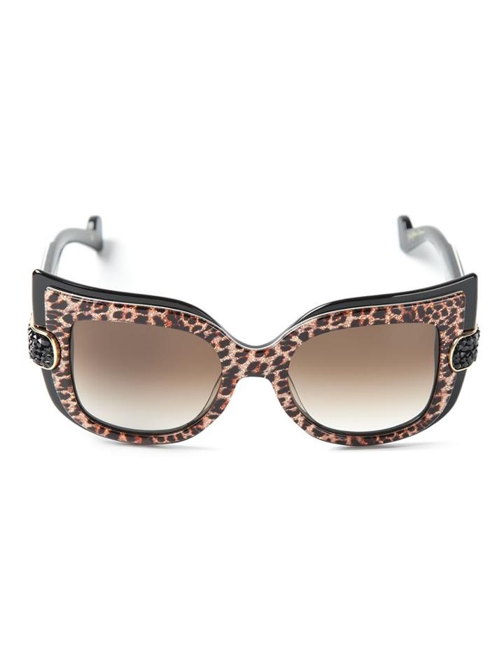 Anna Karin Karlsson 'leaving Cuckoo's Nest' Sunglasses, Women's, Grey, Acetate