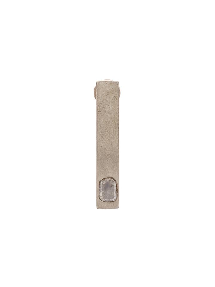 Parts Of Four Palte Earring - Metallic
