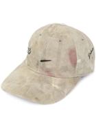 Readymade Worn Effect Baseball Cap - Brown