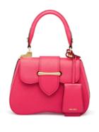 Prada Sidonie Saffiano Leather Bag - Pink