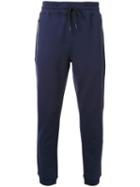 Kent & Curwen 'terry' Knit Track Pants, Men's, Size: Large, Blue, Cotton/spandex/elastane