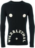 Walter Van Beirendonck Vintage Glow In The Dark Top - Black