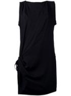 Ann Demeulemeester Side-tie Sleeveless Top, Women's, Size: 40, Black, Viscose
