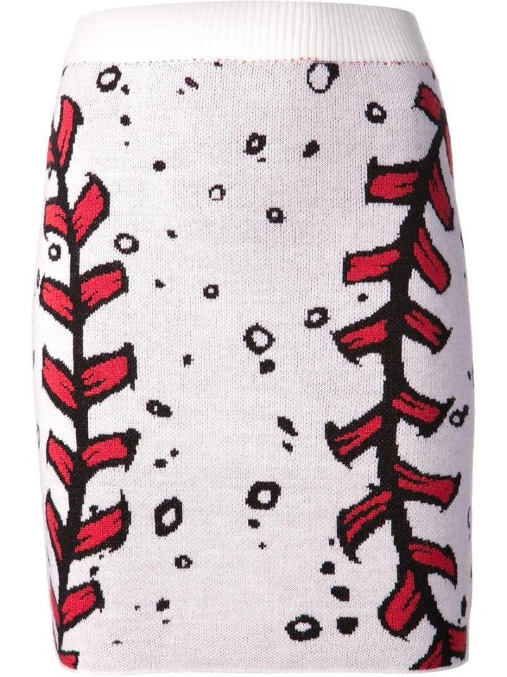 Jeremy Scott Madball Knit Skirt