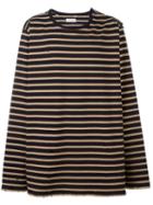 Faith Connexion Striped Long Sweater, Men's, Size: Large, Black, Cotton