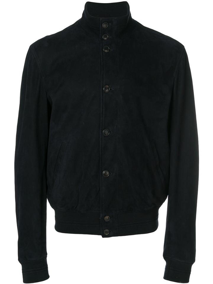 Salle Privée Buttoned Jacket - Blue