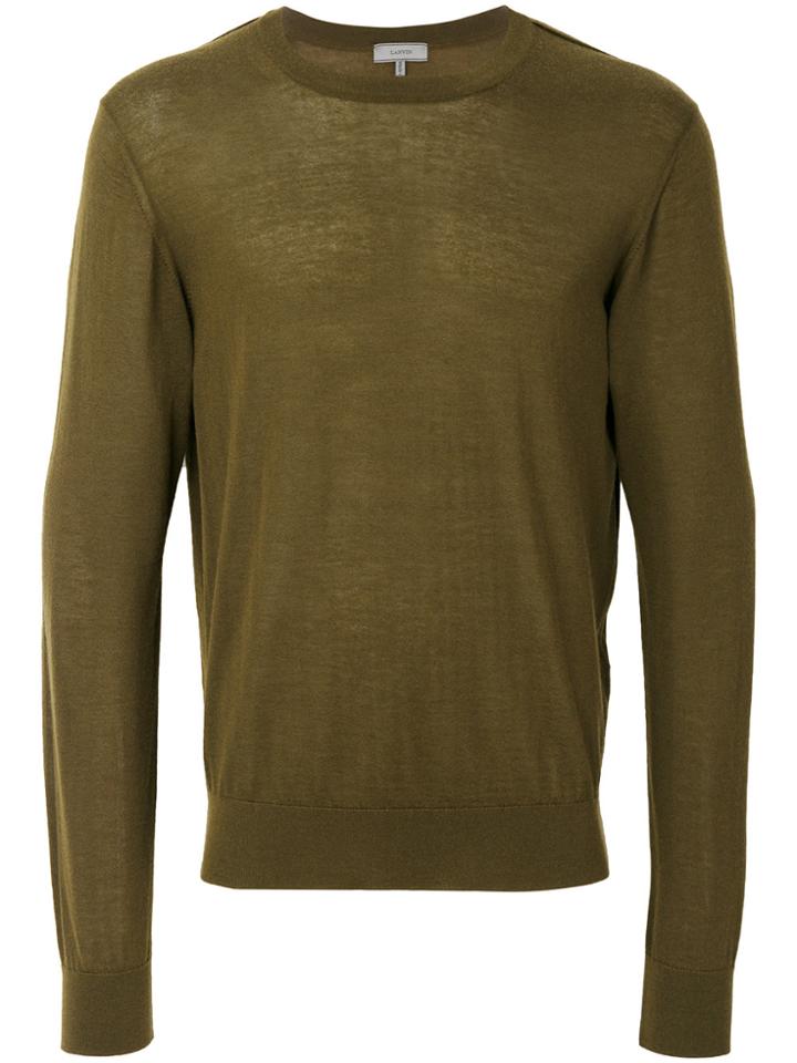 Lanvin Crew Neck Sweater - Green